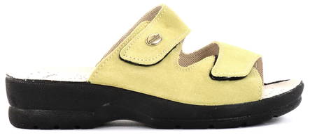 Golden Fit Mules 714 gelbes Wildleder - Damen Arbeitsschuhe - 127180 - 1