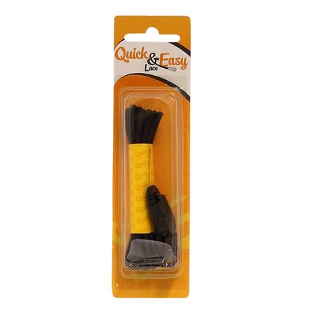 Quick&Easy Schnellverschlussband 90cm schwarz - Schuhpflegeprodukte - 127710 - 1