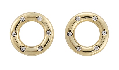 Snö of Sweden Ohrringe Donnerstag Gold/Klar - Ohrringe - 130320 - 1