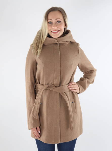 Vero Moda Classliva Wollmantel braun - Damen Wollmäntel - 134430 - 1