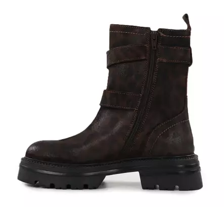 Bullboxer Damen Stiefeletten 6RF0061302 braun leo - Damen Stiefeletten - 139700 - 2