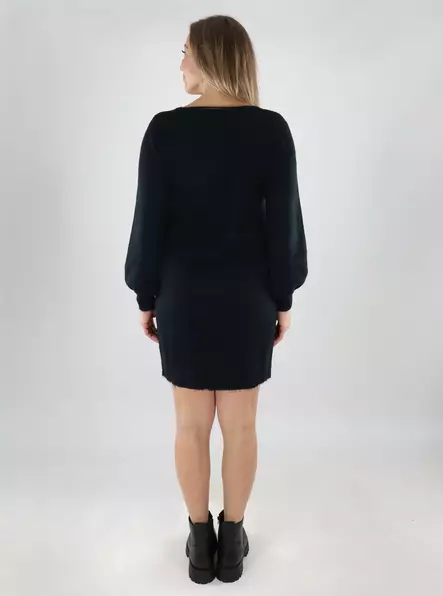 Vero Moda Strickkleid Lefile schwarz - Damenpullover - 139830 - 2