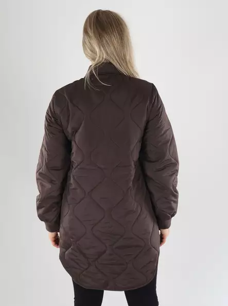 Vila Jacke L/S QUILT JACKEN braune Bohne - Leichte Damenjacken - 141530 - 2
