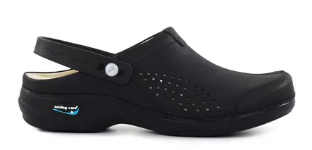 Maschinenwaschbare Arbeitsschuhe aus echtem Leder für die Pflege WG3AP11 Veneza schwarz - Damen Arbeitsschuhe - 111710 - 1