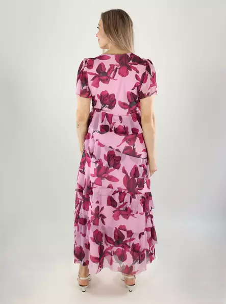 Vero Moda Rüschenkleid in perfekt Pink/Juna - Kleider und Tuniken - 141030 - 2