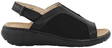 Emma Sandalen 444-1663, Schwarz - Damen Sandalen - 123210 - 1