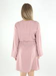 JDY Kleid Divya 7/8 V-Ausschnitt Holzrose - Kleider und Tuniken - 135400 - 2