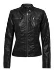 Only Jacke Bandit aus Kunstleder, Schwarz - Damenlederjacken und PU-Jacken - 125710 - 3