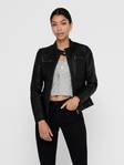 Only Jacke Bandit aus Kunstleder, Schwarz - Damenlederjacken und PU-Jacken - 125710 - 1