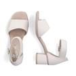 Rieker Damen Sandalen 64750-60 Beige - Rieker Sandalen - 135380 - 4