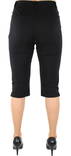 Vero Moda Capri Shorts Antifit, Schwarz - Damen Shorts und Capris - 120860 - 2