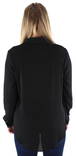 Vila Damen Shirt, Schwarz - Damenblusen und -hemden - 125270 - 2