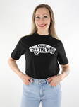 Vans Unisex T-Shirt Off The Wall in Schwarz - Damen T-Shirts - 136130 - 1