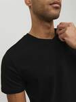 Jack&Jones Herren T-Shirt Organic V-Ausschnitt Schwarz - Herren T-Shirts - 136220 - 2