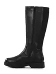 Weiche Komfort Damen Lederstiefel 08562909 Schwarz - Damen Stiefel - 139620 - 2