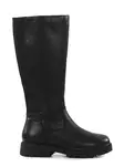 Weiche Komfort Damen Lederstiefel 08562909 Schwarz - Damen Stiefel - 139620 - 1