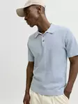 Jack&Jones Herren Kurzarmpullover Bluriley in Ashley Blau - Herren T-Shirts - 140940 - 5