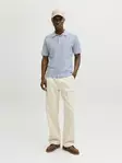 Jack&Jones Herren Kurzarmpullover Bluriley in Ashley Blau - Herren T-Shirts - 140940 - 2