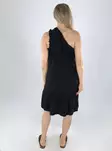 Vila Kleid mit einem Schulterträger Schwarz Schönheit - Kleider und Tuniken - 141260 - 2