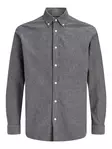 Jack&Jones Hemd JPRBLUSTANLEY FLANNEL L/S SHIRT Kohlenrauch - Herren Hemden - 142220 - 1