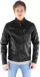 Jack&Jones Jacke Rocky PU, Schwarz - Herrenjacken - 122830 - 2