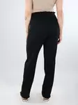 JDY Damen Bio-Baumwoll-Hose JDYSALSA Locker Schwarz - Damenhosen - 138590 - 2