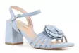 Migant Damen-Party-Sandalen A922-124 blau - Migant Sandalen - 140730 - 1