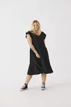 Only Carmakoma Kleid mit kurzen Ärmeln schwarz - Kleider und Tuniken - 133600 - 1