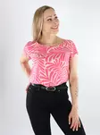 Only Damen Langarm-T-Shirt ONLNOVA carmine rose/la pal - Damen T-Shirts - 138390 - 1