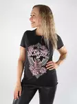 Only Damen T-Shirt Schwarz/Rock - Damen T-Shirts - 138980 - 1