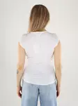 Only Top mit Raffung Weiß - Damen Tops - 140830 - 2