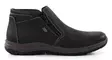 Rieker Herren Weitschnitt Stiefeletten 03673-00 Schwarz - Herrenstiefel und -stiefeletten - 137630 - 1