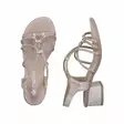 Rieker Damen Partysandalen 64970-60 Beige - Rieker Sandalen - 140980 - 3
