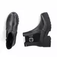 Rieker Damen Stiefeletten mit dicker Sohle 74560-00 schwarz - Rieker Stiefeletten - 139430 - 3