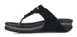 Rieker Damen Flip-Flops V1466-00 schwarz - Rieker Hausschuhe - 140660 - 2
