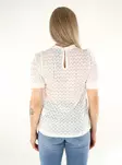 Vero Moda Damen T-Shirt Spitze Schneeweiß - Damen T-Shirts - 136400 - 2