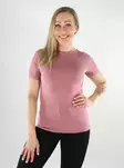 Vero Moda Damen T-Shirt VMPANDA Modal Nostalgie Rose - Damen T-Shirts - 138530 - 1