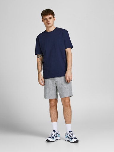 Jack&Jones Sweat Shorts Star Sweat Grau - Herren Shorts und Capris - 133870 - 1