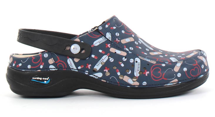 Waschbare Arbeitsschuhe aus Leder für Pflegeberufe Healt-03 - Damen Arbeitsschuhe - 122680 - 1