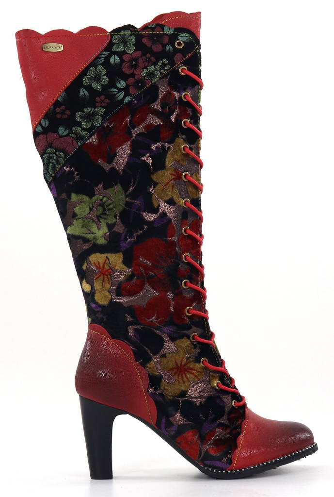 Laura Vita Stiefel Alcbaneo 143 grenat - Damen Stiefel - 134340 - 1