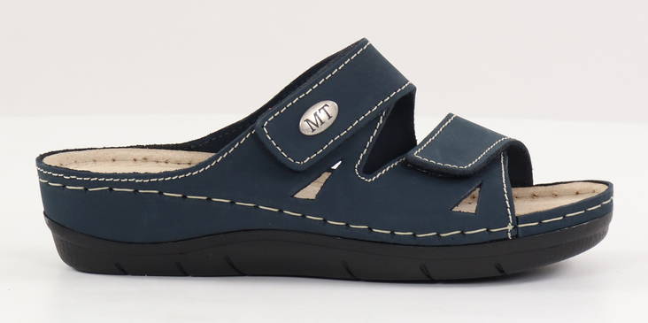 Marco Tozzi Pantoletten 27512-20 marineblau - Pantoletten - 133370 - 1