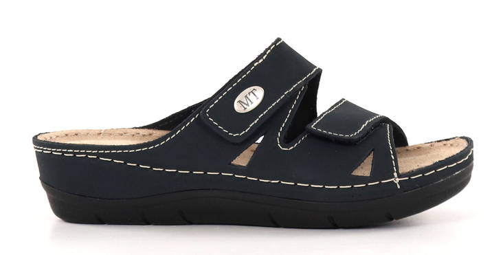 Marco Tozzi Damen Stiefel 27512-42 navy - Pantoletten - 135770 - 1