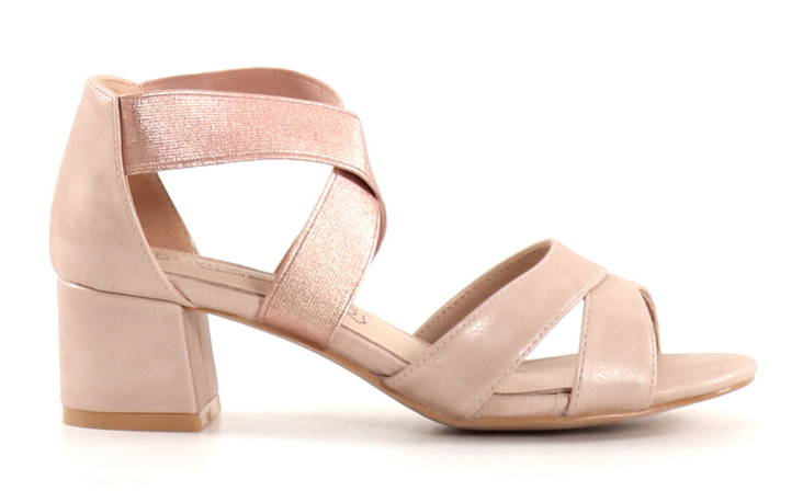 Migant Damen Partysandalen A929-76 Champagner - Migant Sandalen - 135640 - 1