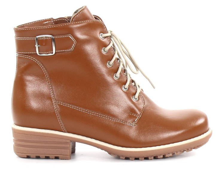 Natura Knöchelstiefel 28270, Braun - Damen Stiefeletten - 127090 - 1