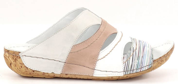 Natura Mules 2305, weiß/2500 - Pantoletten - 128640 - 1