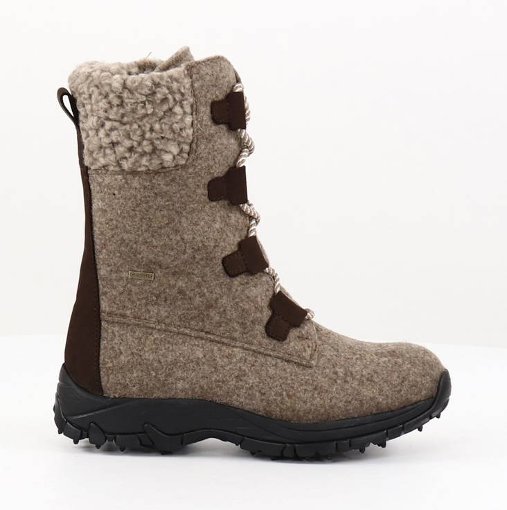 Pomar Filzstiefel Riekko Sandfilz - Damen Stiefel - 132070 - 1