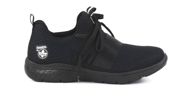 Rieker Wander Schuhe, Schwarz - Rieker walkingschuhe - 128890 - 1