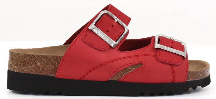 Scholl Mules Moldava Wedge in Rot - Damen Arbeitsschuhe - 127900 - 1