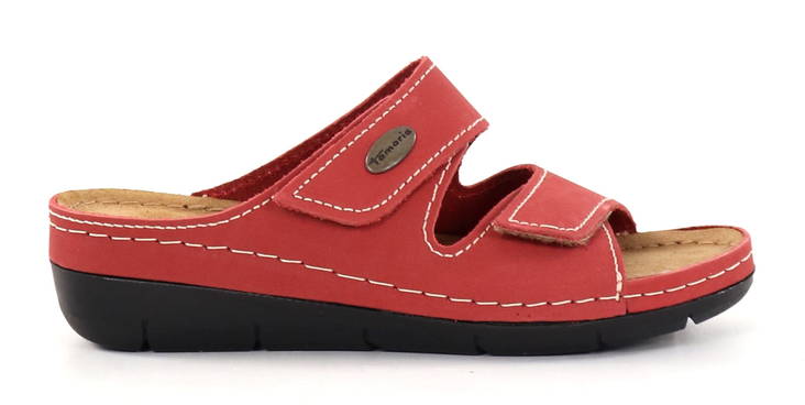 Tamaris Damen-Mules 27510-41 rot - Pantoletten - 135650 - 1