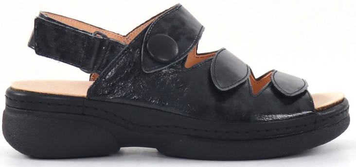 Think! Sandalen Cambio 000587-2010 schwarz - Breit geschnittene Arbeitsschuhe - 134030 - 1